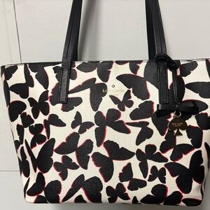 Kate Spade Large Butterfly Tote Bag